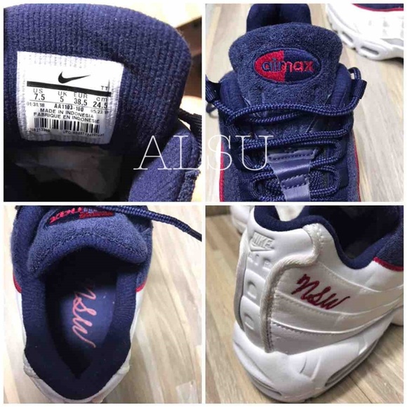 Sold out Nike Air Max 95 LX White Blue W - Picture 4 of 7